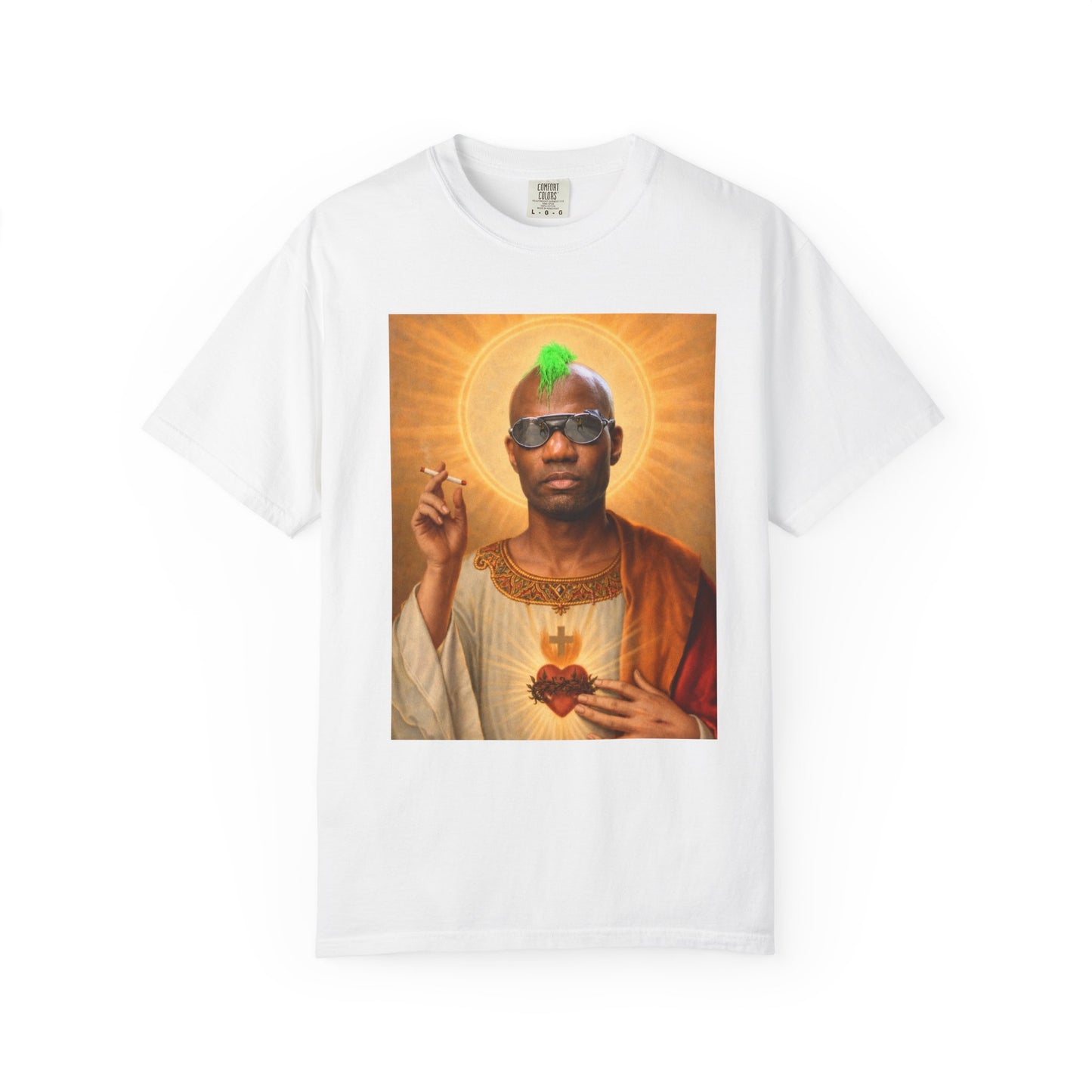 JESUS GREEN VELVET