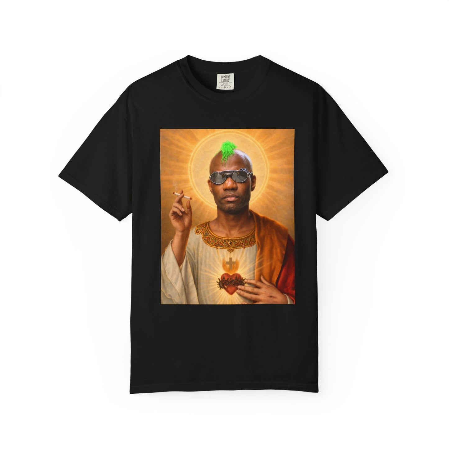 JESUS GREEN VELVET